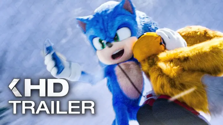 SONIC THE HEDGEHOG 2 Clips, Trailers & Spots (2022)