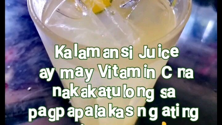 How to make Calamansi juice.