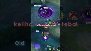 Pendapat gw skin helcurt revamp vs old efek skill jadi tebel banget #mlbb