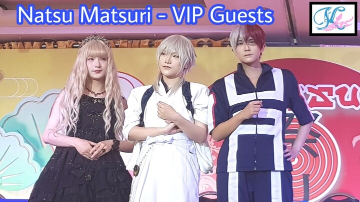 Nat1 - Phỏng vấn dàn khách mời Vip coser tại Natsu Matsuri 2019