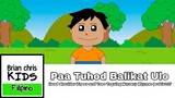 Paa Tuhod Balikat Ulo | Head Shoulder Knees and Toes Tagalog Nursery Rhymes | robie317