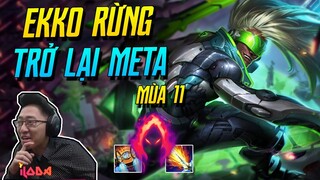 (LMHT) RIOT ĐÃ ĐEM CƠN ÁC MỘNG EKKO RỪNG TRỞ LẠI MÙA 11 CHỈ SAU 1 LẦN BUFF TẠI BẢN 10.25! | iLoda