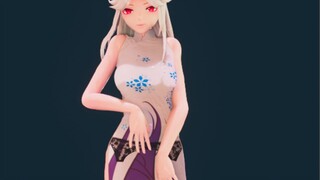 【原神MMD】半透旗袍凝光丨甩动马赛克❤小鹿乱撞