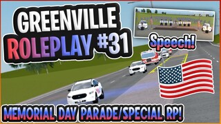 MEMORIAL DAY Special Roleplay!! || Greenville ROBLOX