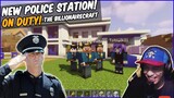 NEW POLICE STATION ON DUTY IN MINECRAFT (SOBRANG BANGIS NG BCPD)