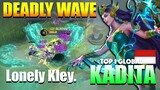 Massive Tsunami! That Deadly Wave Everywhere! | Top 1 Global Kadita Gameplay By Lonely Kley. ~ MLBB