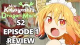 Kobayashi-san Chi no Maid Dragon S - Episode 1 Recap/Review/Analysis