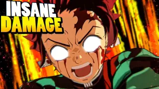 The NEW Bloody Rage Tanjiro Is FIRE!!🔥(NEW DEMON SLAYER DLC)