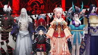 [Onmyoji MMD] Tulang Paus Terbuka! Menari dan memotong lagi! Serangan Air · Pelindung Gigi! Kekuatan najis! Penjara Pedang Tak Berujung! Jiwa-jiwa yang marah terbebani!