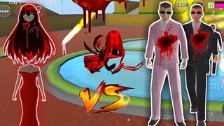 Kuyang VS 2 komplotan Yakuza😂 || Sakura Scool Simulator