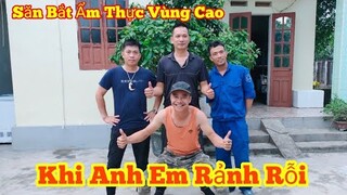 Cuộc Vui Sau Giờ Đi Săn Về Của Team Săn Bắt Ẩm Thực Vùng Cao | PQN Vlog