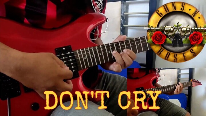 Guns N Roses Don't cry Guitar cover
