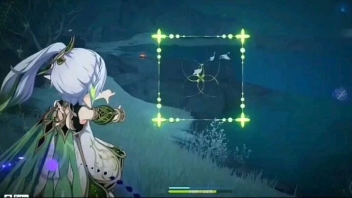 [Genshin Impact] Bản đồ hiển thị kỹ năng Grass God E và thông tin chi tiết về tài năng