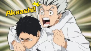 [Volleyball Boy] [Bokuto ✘ Red Reed] Bokuto: Akaashi, you have to cooperate with me sometimes
