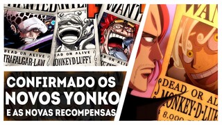 REVELADO OS NOVOS YONKOS E A RECOMPENSA DE LUFFY-GREENBULL E A FRUTA DO DEUS FLORESTA-ONE PIECE 1053