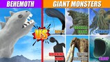 Behemoth vs Giant Monsters | SPORE