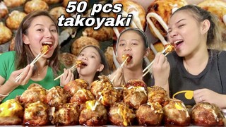 50 PCS TAKOYAKI CHALLENGE | Simot Sarap?