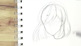 【Zhi Shangjun】สอนวิธีวาดผมตั้งแต่เริ่มต้น! (ร่าง)