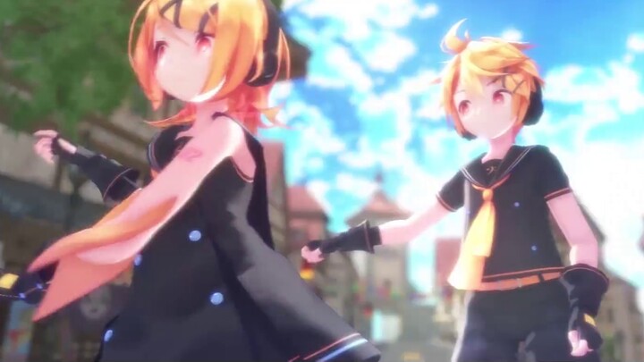 [Phân phối hành động MMD] Đường Kagamine Gemini chua