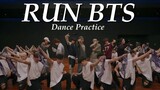 BTS - (Run BTS) Dance Practice Mirrored [4K]