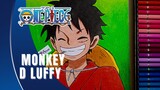 HOW TO COLORING Monkey D. Luffy One Piece [ワンピース]