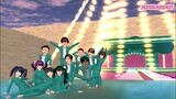 TAIGA'S LIFE: Squid Game - Glass Bridge | Sakura School Simulator