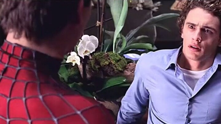 We all know Harry is Spider-Man's best friend.