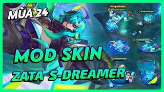 Mod Skin Zata Tác Gia Đương Đại Mùa 24 Mới Nhất Full Hiệu Ứng Không Lỗi Mạng | Yugi Gaming