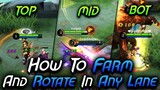 How To Rotate In Any Lane - Beginners Guide Mobile Legends Tips & Tricks | Guide/Tutorial #8