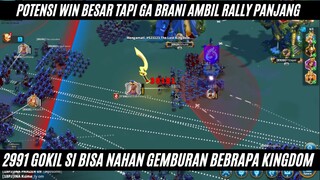 kingdom 2991 vs all kah ini full war beserta full report