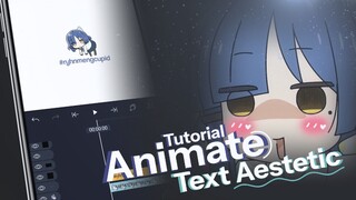 Tutorial Aestetic Text Alight Motion - AMV