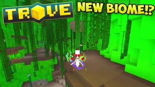 NEW DELVES BIOME ON TROVE TEST SERVER (possible new class?)