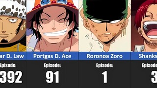 EVERY One Piece Character And Their First Appearance