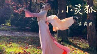 森林里跑出来了一只小狐狸！「小灵狐」 「如烟」 古典舞儿童节特辑 童心是比野心更难得的梦想，特别的节日里祝愿我的烟宝们时常记得这世间的可爱，无惧岁月悠长～