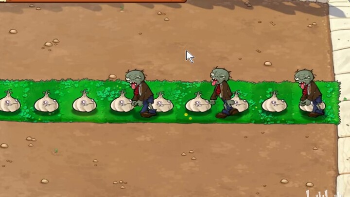 [Game][Plants vs. Zombies]Leveling up 1-1 With Onions Only