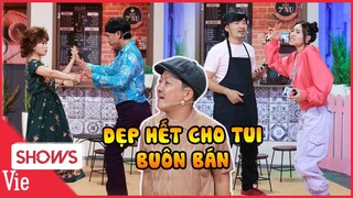 Buôn bán ế ẩm, Trường Giang "nóng máu" vì bị "đội văn nghệ"  xóm 7 nụ phá đám | 7 Nụ Cười Xuân Mùa 4