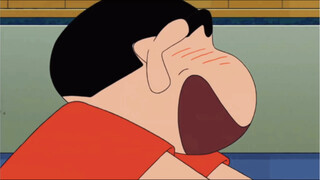 "Crayon Shin-chan" Shin-chan: "Kazama, you're so soft here"