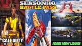 Season 10 Battle Pass Character & All New Gun Gameplay Cod Mobile | Season 10 Battle Pass Leaks Codm