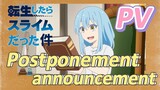 [Slime]PV | Postponement announcement
