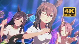 [4K] "Bukankah kamu sangat bersemangat!" Apakah ini kontras yang lucu?｢Tataplah AKU!｣[Uma Musume: Pr