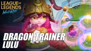 League of Legends: Wild Rift Dragon Trainer Lulu Skin Spotlight