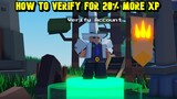 How To Verify For 20% More XP Roblox Bed Wars