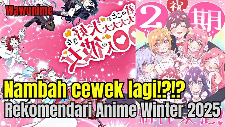 Anime halu ini sudah mau rilis? Waduh banyak anime bagus di tahun depan?? | Anime Winter 2025