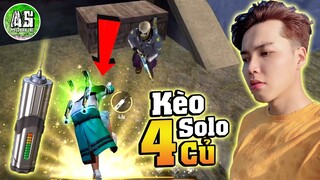 [Free Fire] AS Lật Kèo Solo 4 Củ Bằng Cách Dùng Bộ Hồi Phục !! | AS Mobile