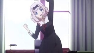 【Miss Kaguya wants me to confess】Kawaii loop of Secretary Fujiwara’s dance