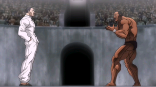 [Baki the Grappler] Oliva Defeats Shobun,  Baki Beats Shunsei,  Jyaku VS Kaioh