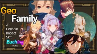 Geo Family Part 1 (A guest) [Genshin Impact Skit]