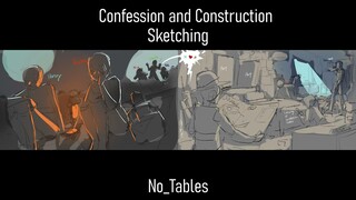 (Rimworld art) Confession and Construction Timelapse