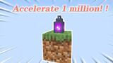 [Game]Bertahan di Pulau Kosong 1.000.000 Kali Lebih Cepat?|Minecraft