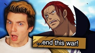 SHANKS STOPS THE WAR!! (One Piece Reaction)